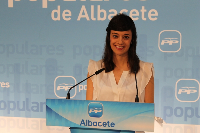 “El PP es un partido fuerte, sólido y unido, y centrado en las personas”, María Delicado.