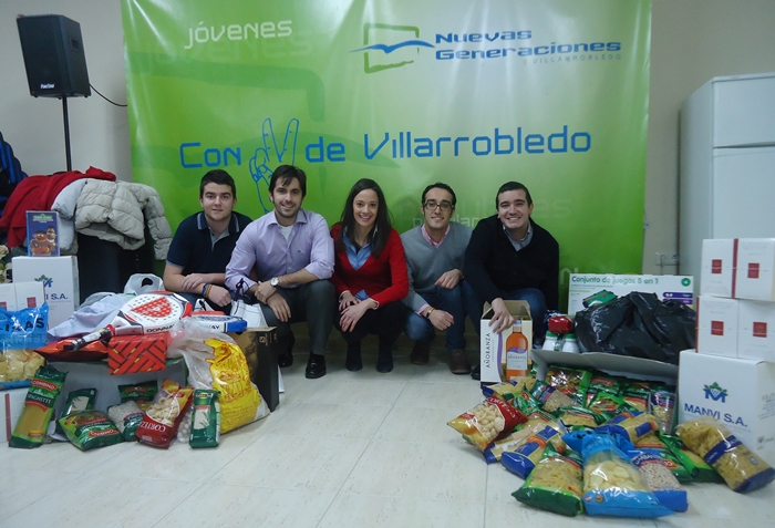 La campaña “Populares Solidarios” cierra en Villarrobledo con un buen balance.