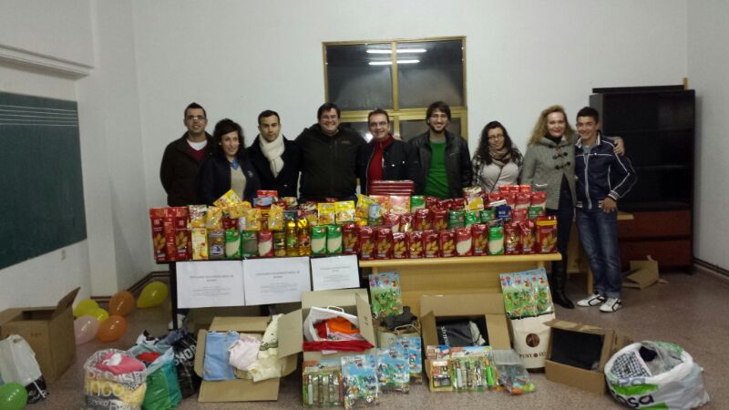 Riópar y la campaña “Populares Solidarios” de NNGG.