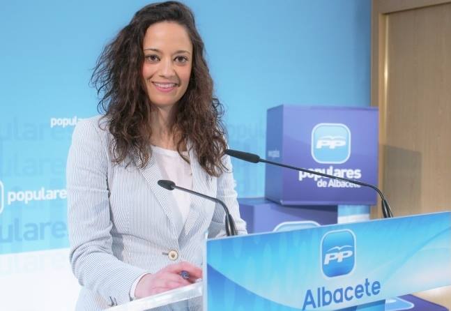 María Delicado: “Hoy España, Castilla-La Mancha y Albacete crean empleo de la mano del PP”.