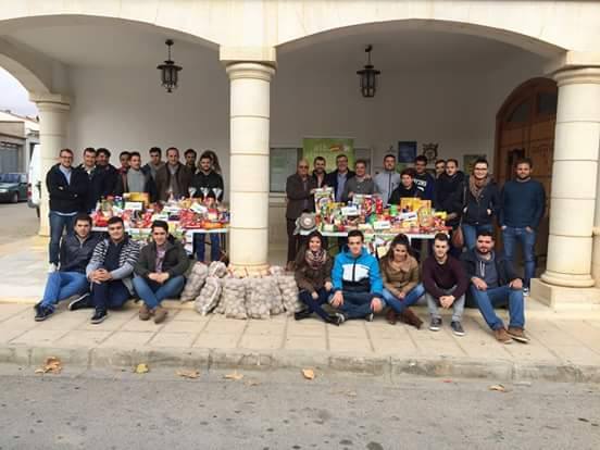 NUEVAS GENERACIONES EN MAHORA INICIA UNA CAMPAÑA DE RECOGIDA DE ALIMENTOS