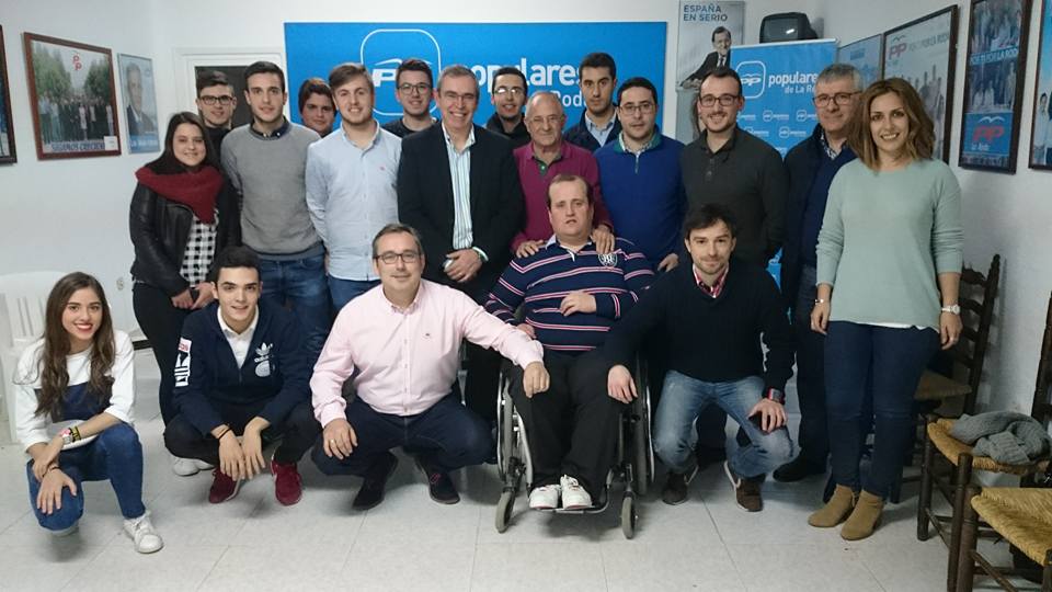 NUEVAS GENERACIONES DE LA PROVINCIA DE ALBACETE, VISITA EL MUNICIPIO DE LA RODA