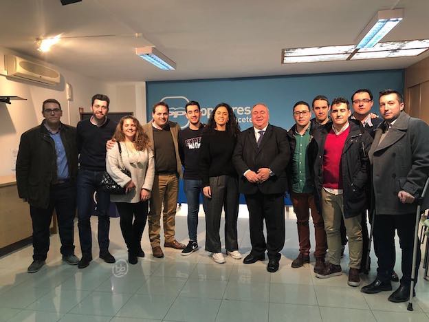 Nuevas Generaciones presente en la Junta Directiva Provincial del Partido Popular de Albacete
