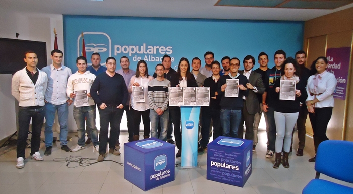 NNGG de Albacete presenta la VI edición de los “Populares Solidarios”.