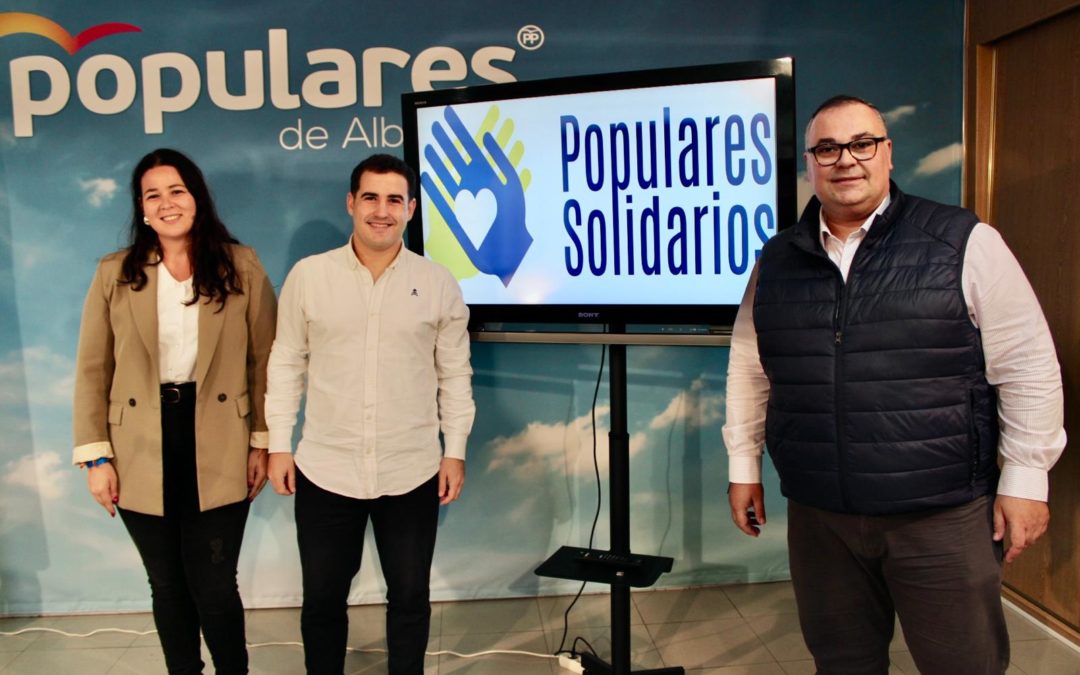 Arranca una nueva edición de la campaña POPULARES SOLIDARIOS